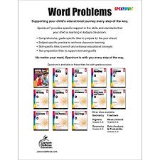 Check spelling or type a new query. Buy Spectrum Grade 6 Math Word Problems Workbook 6th Grade State Standards For Geometry Fractions Decimals Percents Statistics Algebra Prep For Classroom Or Homeschool 128 Pgs Paperback December 2 2013 Online In Turkey 1624427324