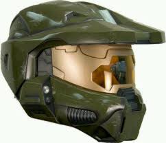 This Is A Master Chief Helmet And Its Boss And You Can See Threw It