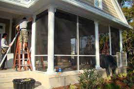 Google Image Result For Screen Porch With Round Columns Porch Columns Porch Design Porch Life