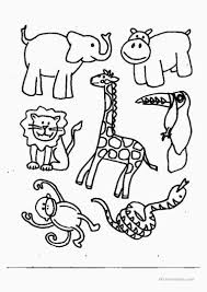 Coloring Worksheet Animal Coloring Pictures Of Animals Animal Coloring Pages Color Worksheets