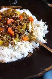South African Curry And Rice Aninas Recipes Recipe African Cooking African Food South African Dishes