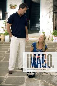 Pierce Brosnan & Meryl Streep Characters: Sam Carmichael & Donna Sheridan  Film: Mamma Mia! (USA UK