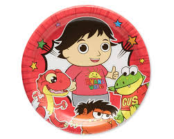 Please contact us if you want to publish a cartoon wallpaper on our site. American Greetings Ryan S World Party Supplies Paper Dinner Plates 8 Count Buy Online In Grenada At Grenada Desertcart Com Productid 141234182