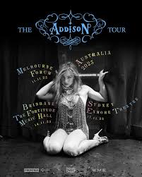 ADDISON RAE announces THE ADDISON TOUR (Australia November 2025) -