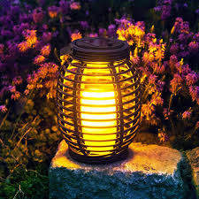 Flammenlose Solar Gartenlaterne Hangelaternen Laterne Garten Laterne