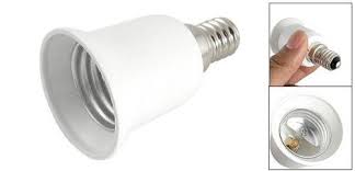 Amico E27 To E14 Light Lamp Bulb Socket Adapter Convertor By Amico 4 21 Material Metal Plastic Size 3 8cm 1 5 X 6 5c Bulb Adapter Lamp Light Lamp Bulb