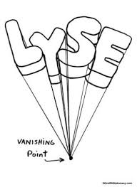 The easiest way to create consistent graffiti alphabets in a similar style and composition is to use grids. Learn How To Draw Graffiti Free 3 D Style Letters With A Vanishing Point Eenpuntsperspectief Perspectief Tekening Perspectief