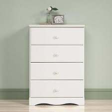 Sauder Storybook 4 Drawer Chest Soft White Walmart Com White Bedroom Furniture White Dresser Dresser Drawers