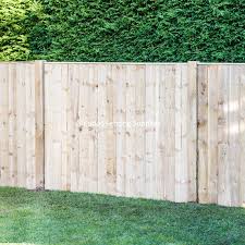 Accent your yard with sturdy wood fencing products, available in a variety of unique styles. Closed Board Panels With Timber Posts Best Buy Online Uk Delivery