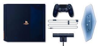 Playstation 4 Ps4 Pro 2tb 500 Million Limited Edition Console Translucent Blue 711719519669 Ebay Ps4 Console Playstation Ps4