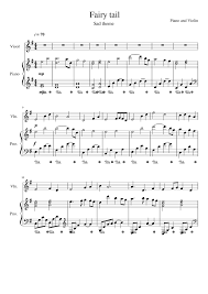 12 sad violin pieces that will make you weep uncontrollably. Fairy Tail Sad Theme Duet Sheet Music For Piano Violin Solo Musescore Com