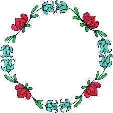 Flower Circle Drawing At Getdrawings Flower Design In Circle Drawing Full Size Png Download Seekpng