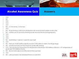 To know more such interesting facts and trivia, take our online alcohol quizzes with a variety of questions. Alcohol Awareness Resource Pack Ppt Video Online Download