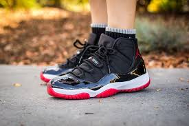 2012 Retro Air Jordan Xi Bred On Feet Sneaker Review Air Jordans Nike Sneakers Women Best Nike Running Shoes