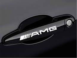 amg mercedes benz c55 clk e55 cls63 e63 door handle decal sticker emblem logo w ebay jeep stickers car decals stickers mercedes benz