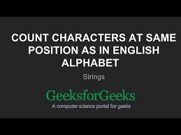 If move up and move down are missing from the menu, you have the folders locked in alphabetical order. Count Characters At Same Position As In English Alphabet Geeksforgeeks