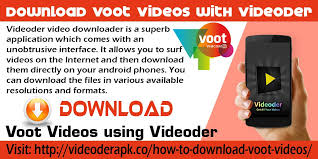 Download Voot Videos With Videoder Website Http Videoderapk Co How To Download Voot Videos Download Video Download Videos
