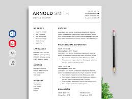 resume word template free ~ addictionary
