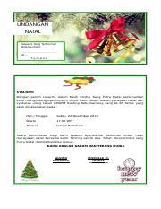 Desain undangan natal cdr undangan.me untuk mendapatkan informasi tentang desain undangan tutorial desain undangan natal youtube. Contoh Surat Undangan Natal 2019 Sample Surat Undangan