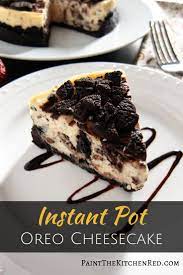 Chocolate Swirl Instant Pot Oreo Cheesecake Recipe Best Instant Pot Recipe Oreo Cheesecake Delicious