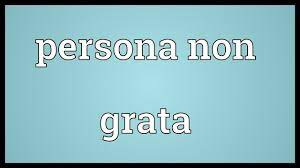 Definition of persona non grata : Persona Non Grata Meaning Youtube