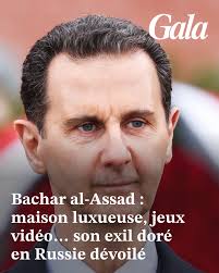 Bachar al-Assad : maison luxueuse, jeux vidéo… son exil doré en Russie  dévoilé ➡️ https://l.gala.fr/F96