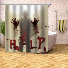 Ships free orders over $39. Halloween Shower Curtain Liner Window Curtains Horror Bloody Hands Bathroom Shower Curtains For Halloween Decoration Shower Curtains Aliexpress
