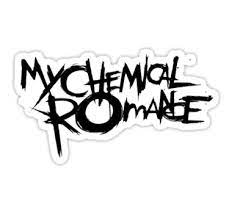 My Chemical Romance Logo My Chemical Romance Logo My Chemical Romance Band Stickers