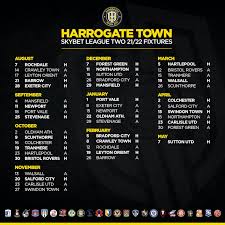 Arsenal draw wimbledon, chelsea play villa, spurs v wolves · fixture reminder · final fixture · nuno returns to . Harrogate Town Afc 2021 22 Efl Carabao Cup And Papa Johns Trophy Fixtures Revealed