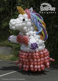 Rainbow Unicorn Balloon Animal Parade Costume Balloon Decorations Balloons Balloon Animals