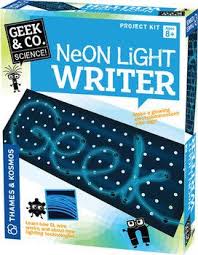 Geek Co Neon Light Writer Kit Write Your Name In Lights Science For Kids Science Kits Educational Toys For Kids