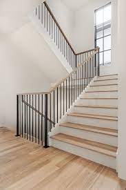 Custom Houses Stairway Design Iron Staircase Railing House Staircase