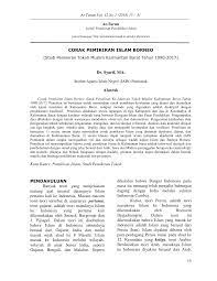 Ringkasan jurnal, berisi latar belakang dan pendahuluan penelitian. Https Jurnaliainpontianak Or Id Index Php Atturats Article Download 939 Pdf