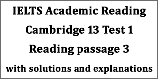 Ielts Reading Cambridge 13 Reading Test 1 Passage 3 Artificial Artists With Top Solutions And Explanations Ielts Deal