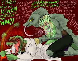 Fire and ice by quintonquill on deviantart. Lizard Vs Ultimate Lizard By Quintonquill On Deviantart