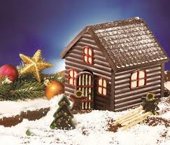 Schokoladenhaus Aus Der Silikonbackform Rezept Dr Oetker Schokolade Oetker Weihnachten