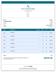 Invoice Template Create Send Invoices Using Free Invoicing Templates