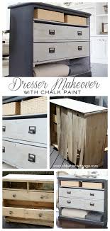 Turn your old dresser into a new piece of art. Dresser Makeover With Chalk Paint So Much Better With Age