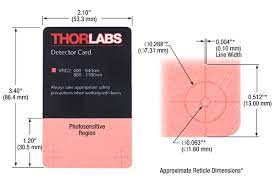 An infrared detector is a detector that reacts to infrared (ir) radiation. Laser Viewing Cards