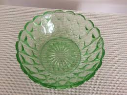 The most preferred color for this glass depression pattern is the blue color. Green Depression Glass Bowls Collectors Weekly