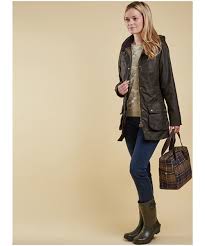 Women S Barbour Herterton Wax Jacket Barbour Women Barbour Jacket Women Womens Fashion Preppy