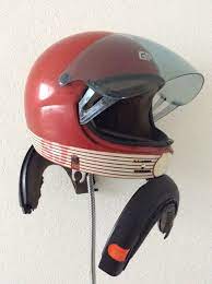 Vintage Gpa Motorcycle Helmet Helm Vintage
