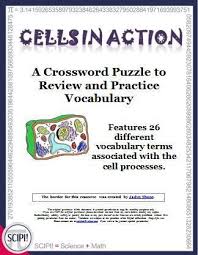 Cells Crossword To Practice And Review 26 Cell Vocabulary Words Science Dictionary Activities Vocabulary Words Vocabulary