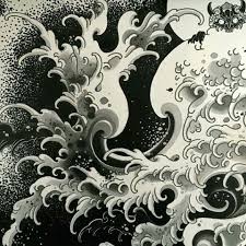 Image Result For Finger Waves Tattoo Japanese Tattoo Japanese Wave Tattoos Waves Tattoo