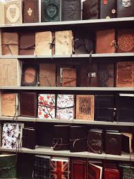 Baby Barnes Noble Leather Bound Journal Sketch Book Bookbinding