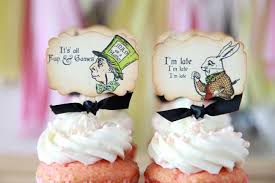 Check out our alice in wonderland cupcake toppers selection for the very best in unique or custom, handmade pieces from our party decor shops. 100 Alice In Wonderland Party Ideas By A Professional Party Planner
