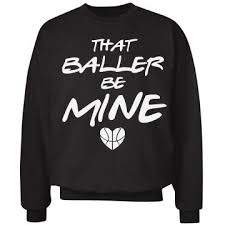 Baller B Ball Basketball Girlfriend Sweater Basketball Girlfriend Basketball Clothes Girlfriend Shirts