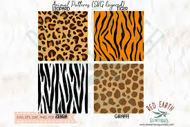 Download Safari Animals Patterns Template Graphic By Redearth And Gumtrees Creative Fabrica PSD Mockup Templates
