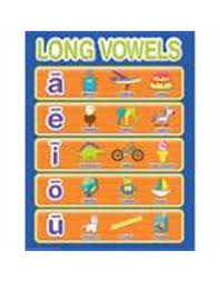 Color My World Basic Learning Long Vowels Chart
