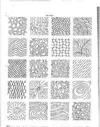 Anatoref Line And Pattern Drawing Practice Top Image Row Zentangle Patterns Art Worksheets Doodle Patterns